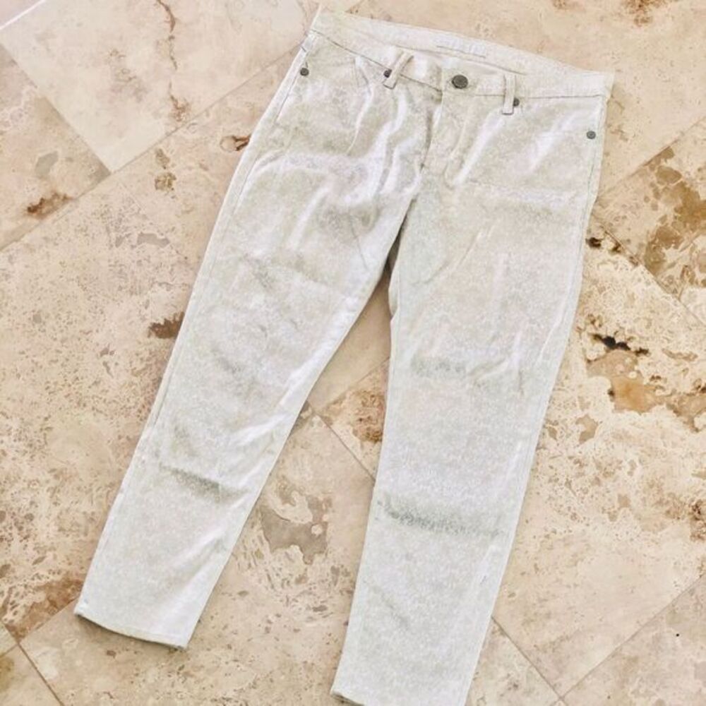 Rock & Republic Champagne Metallic Jeans